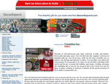 Tablet Screenshot of deccansojourns.com